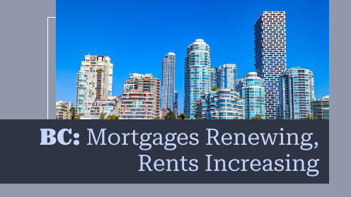 BC Rent Hikes Loom as Mortgages Are Renewed